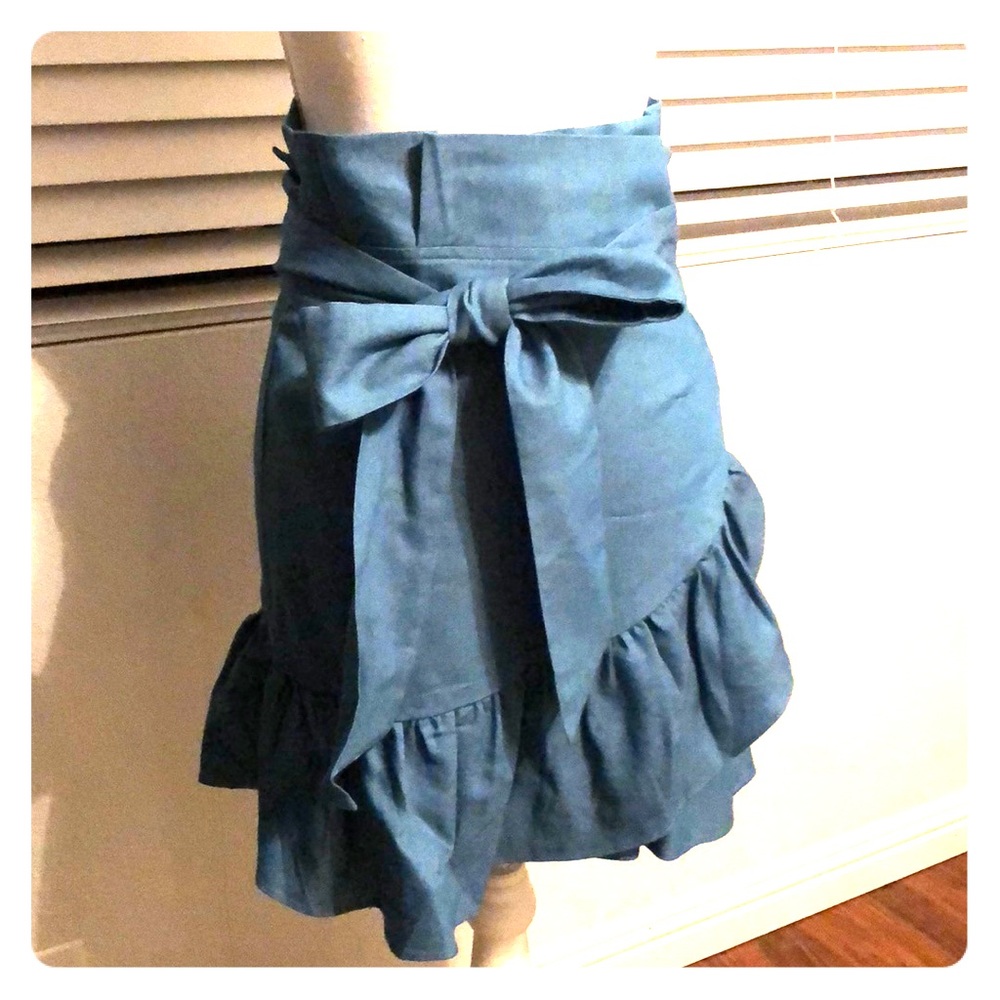 Wrap/tie skirt